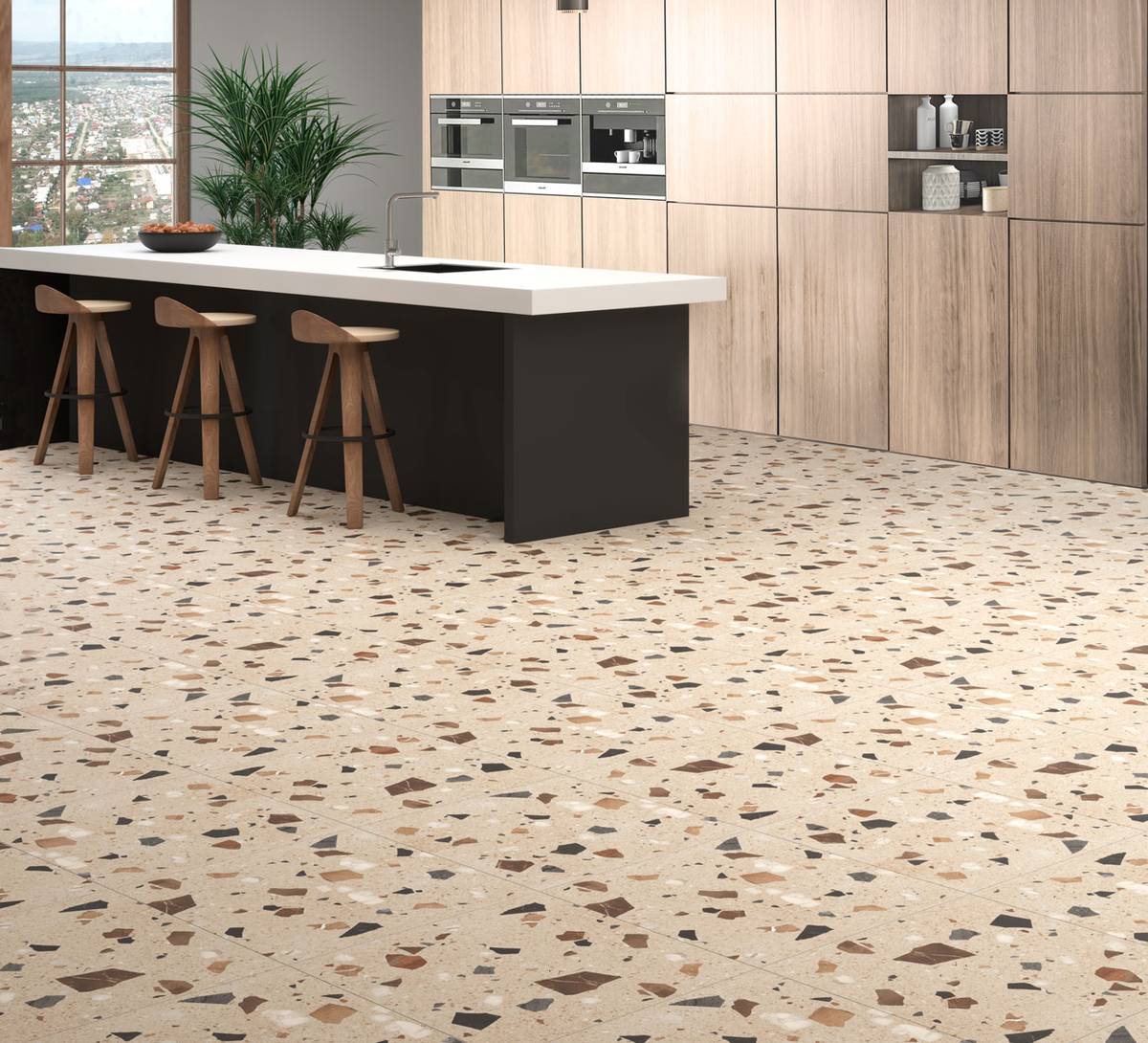 Staro Silk Terra Beige Керамогранит Staro Silk Terra Beige 60x60 матовый бежевый